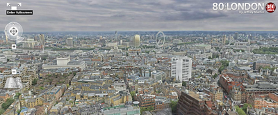 Самая большая фото панорама Лондона 