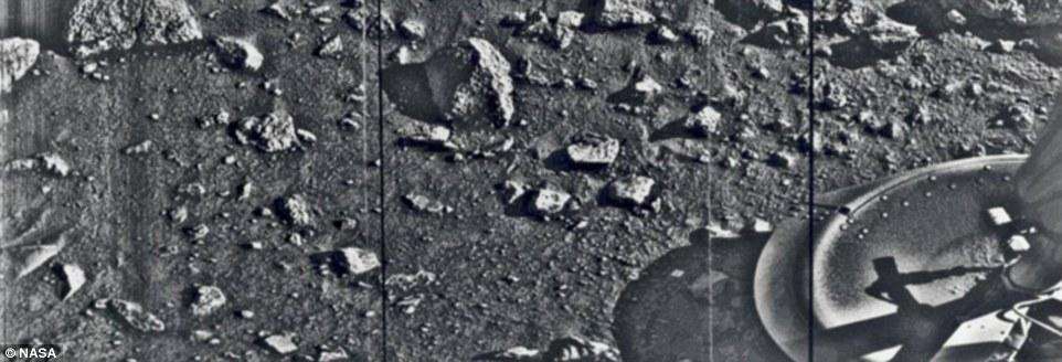 Первое изображение Марса, 1976 год