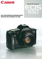 Камера Сanon EOS 650 cтала первой моделью новой электронной фотосистемы EOS.