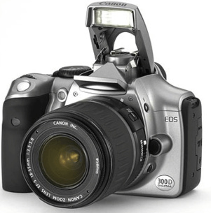 Сanon EOS 300D cтала первой в мире DSLR-камерой стоимостью менее $1 тыс.
