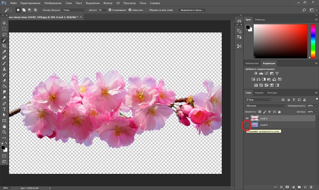 Как обработать фон в Photoshop