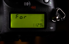 Пример форматирования карты памяти на Nikon D750