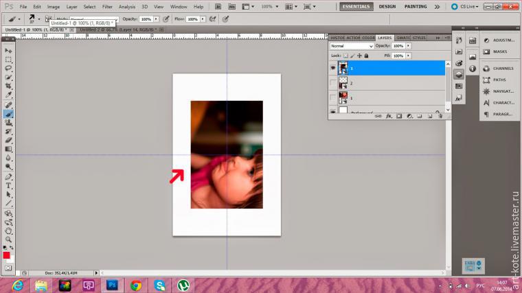 Печать маленьких и квадратных фото для скрапальбома — подготовка в Photoshop, фото № 19