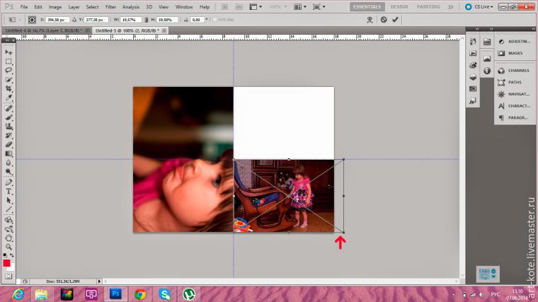 Печать маленьких и квадратных фото для скрапальбома — подготовка в Photoshop, фото № 31