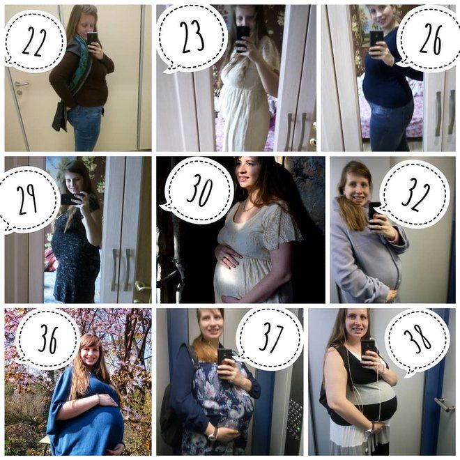 Календарь беременности в фотографиях неделя за неделей