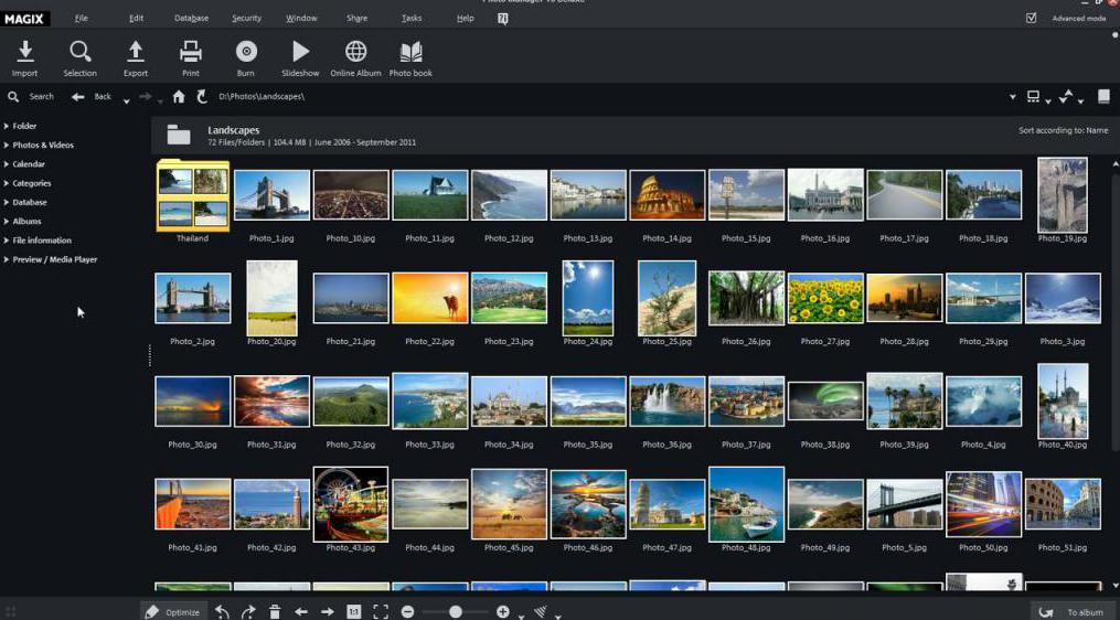 Программа Photo Manager