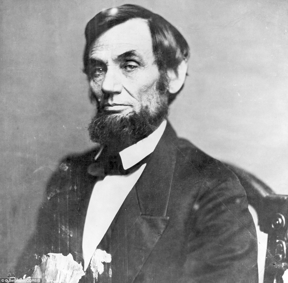 1862 photograph of U.S. President Abraham Lincoln by Mathew Brady