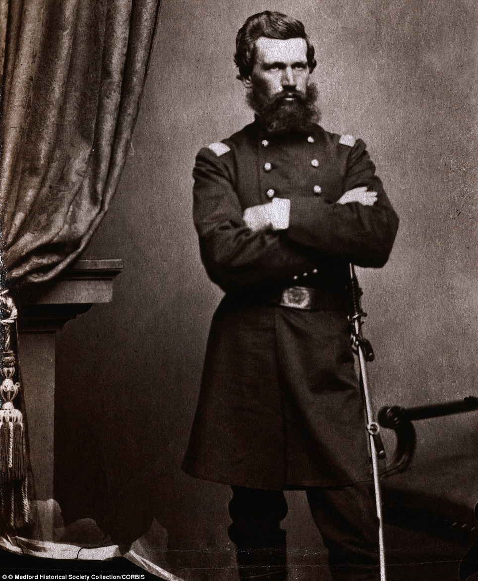 Colonel Oliver O. Howard, a Federal officer who won the Medal of Honor for his bravery during the Battle of Seven Pines in 1862