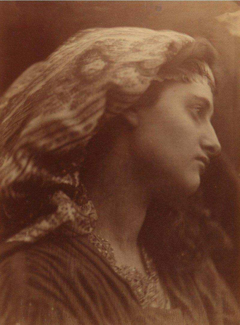 1865. Портрет Марии Хиллер