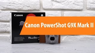 Компактная камера Canon PowerShot G9X Mark II серебристый