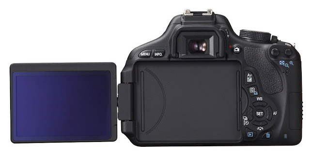 Canon 600D - поворотный экран
