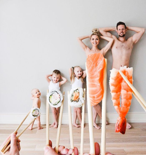 необычные идеи семейной фотосессии с детьми