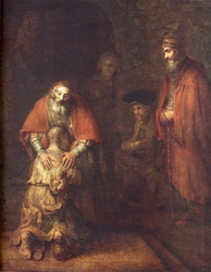 Картина «Возвращение блудного сына». Рембрандт