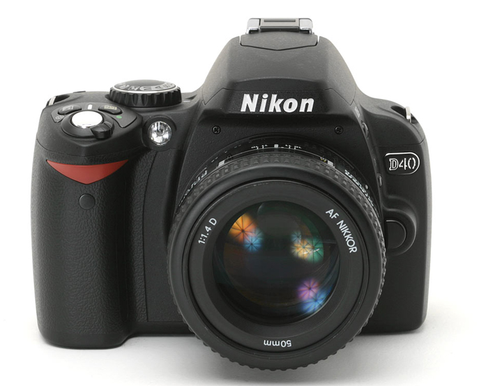 NIkon D40 с объективом Nikon AF Nikkor 50mm 1:1.4D