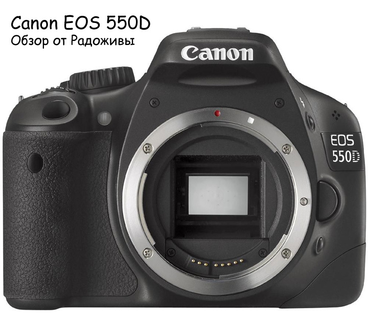 Обзор Canon 550D
