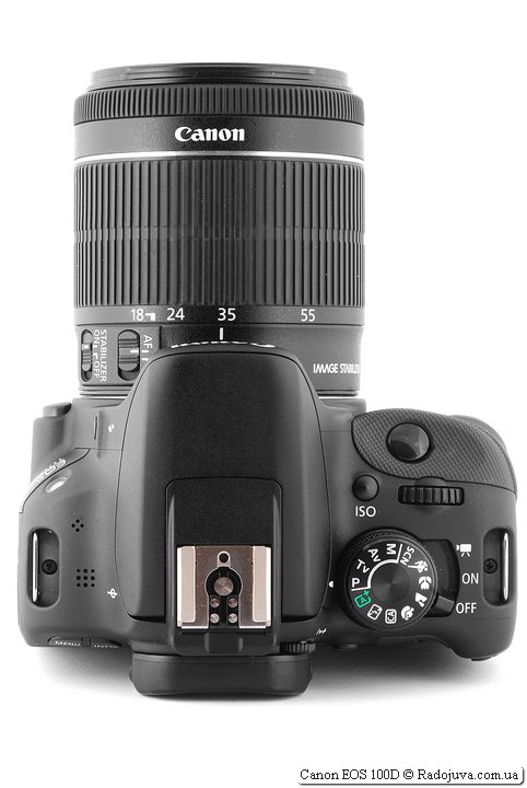 Canon 100D со штатным объективом Canon 18-55/3.5-5.6 STM