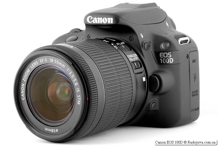 Canon EOS 100D с Canon Zoom Lens EF-S 18-55mm 1:3.5-5.6 STM