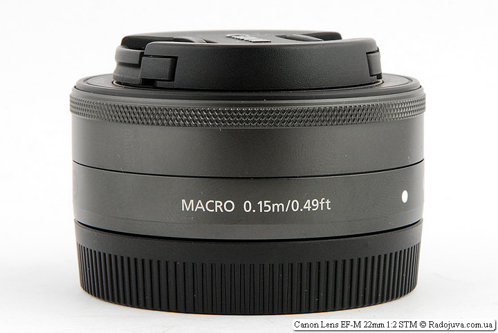 Canon Lens EF-M 22mm 1:2 STM с крышками