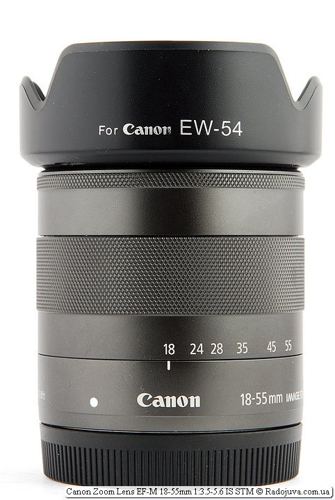 Canon Zoom Lens EF-M 18-55mm 1:3.5-5.6 IS STM с блендой