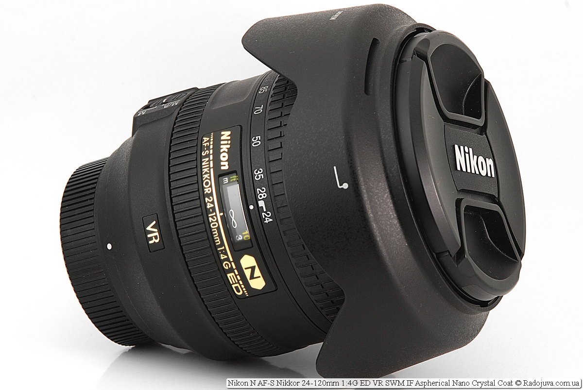 Nikon N AF-S Nikkor 24-120mm 1:4G ED VR SWM IF Aspherical Nano Crystal Coat