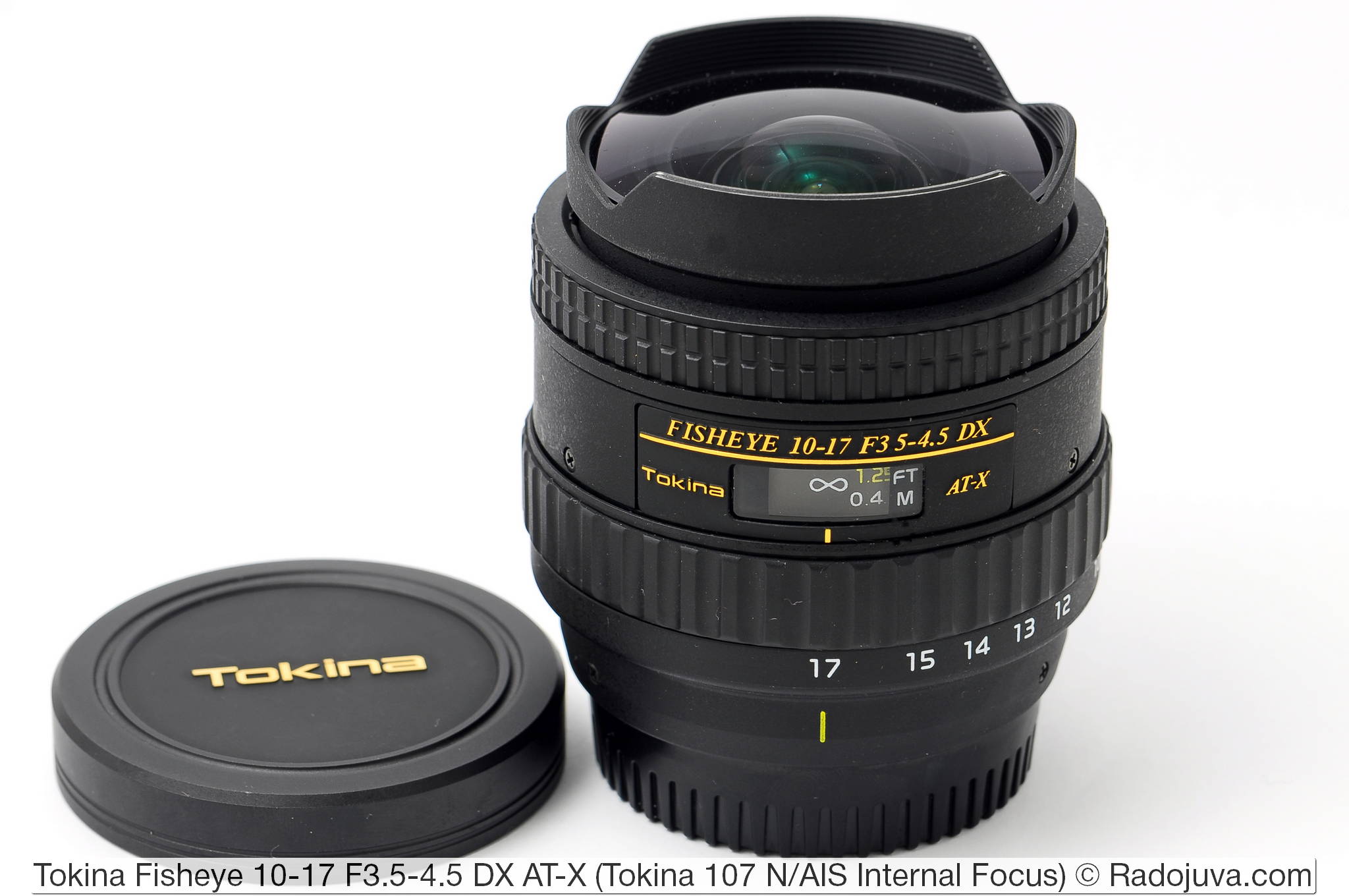 Tokina 107 Fisheye 10-17mm F3.5-4.5 DX AT-X Internal Focus