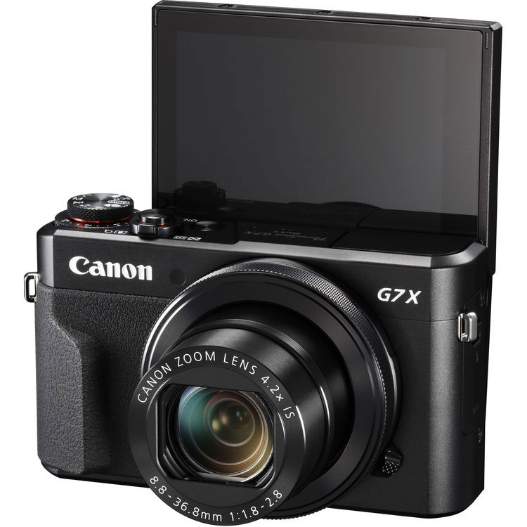 Canon Power Shot G7 X Mark II с дисплеем