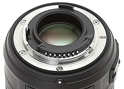 Байонет Nikon F. Хвостовик объектива.