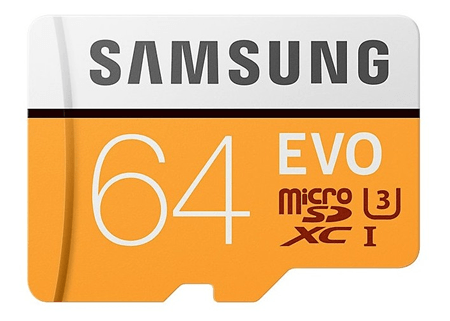 Samsung EVO microSDXC 64 ГБ U3 – универсальная карта памяти от проверенного производителя