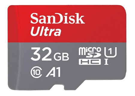 SanDisk Ultra microSDHC 32 GB U1 A1 – быстрая карта по разумной цене