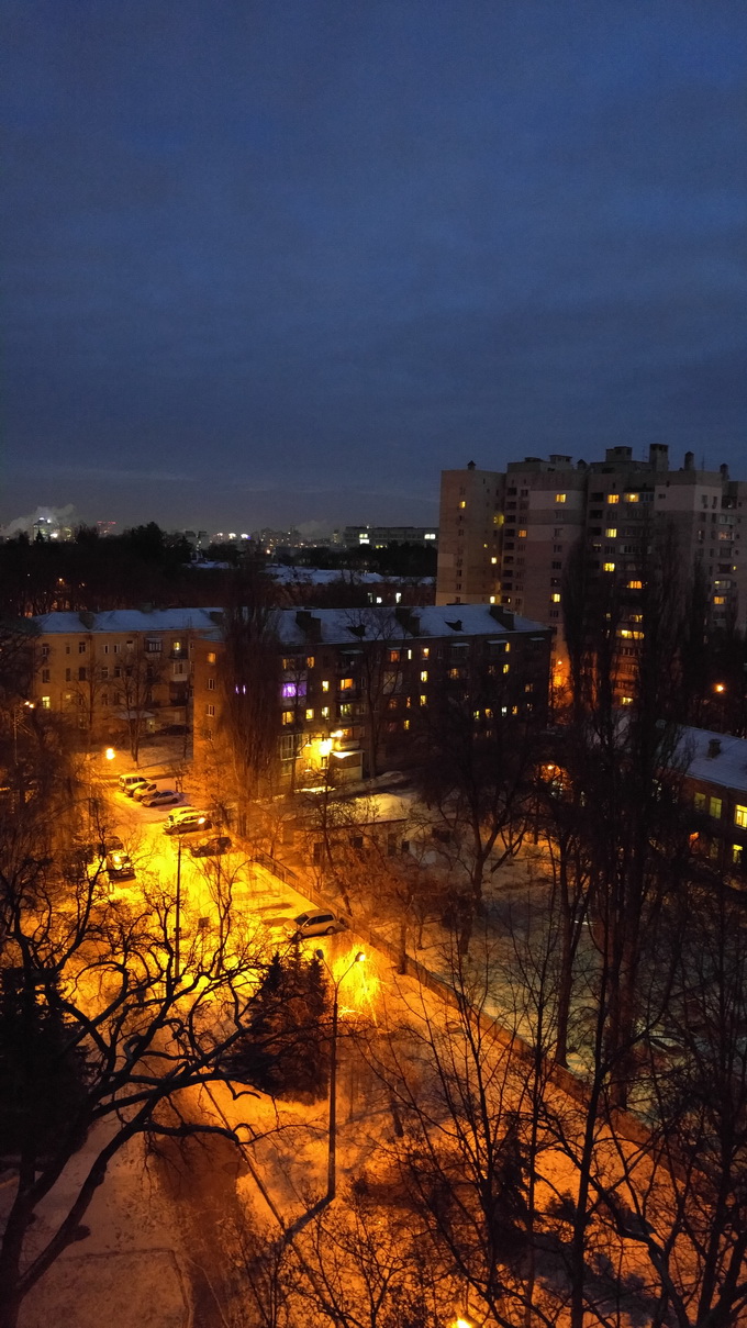 Фотосъемка в ночное время посредством основной камеры LG G4