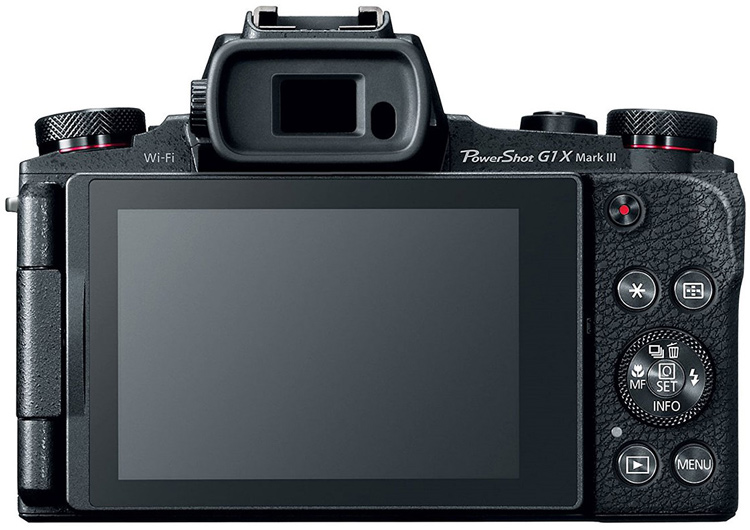 В камере Canon PowerShot G1 X Mark III используется датчик изображения формата APS-C