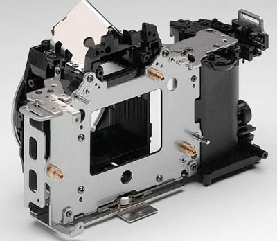 Металлический каркас цифровой зеркальной фотокамеры K100D 
